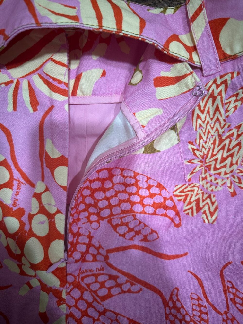 FARM Rio Set - Floral Mixed Lobsters Pink XS - Picture 15 of 15